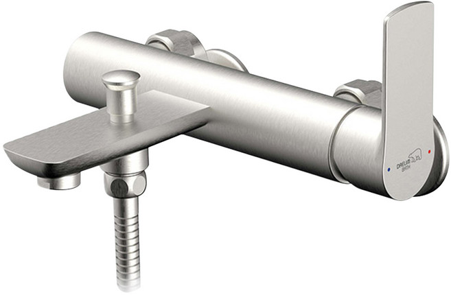 대림바스 욕실 샤워 수전 DL-B2312SN 니켈 무광 욕조수전 욕실 수전교체, 1개