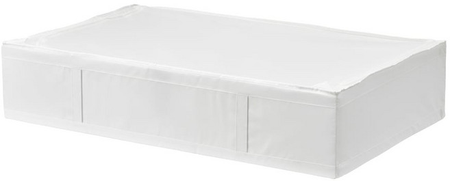 이케아 SKUBB 수납박스 특대 902.903.59, 화이트, 1개
