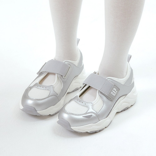 GAP 키코 키즈 메리제인 실버