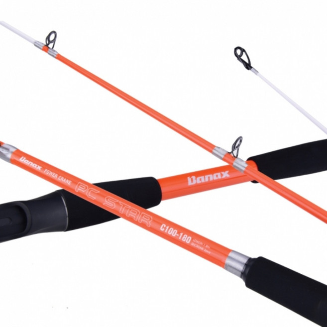 바낙스 PC스타 선상 우럭 낚싯대, 블랙오렌지, S100-180
