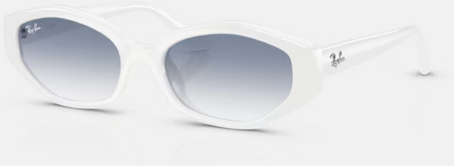 Ray-Ban雷朋 RB4473D 不規則膠框漸層太陽眼鏡