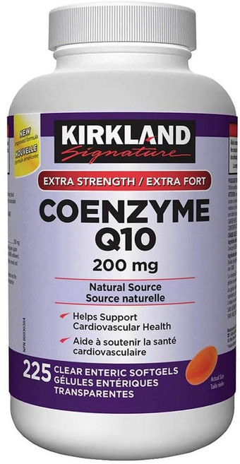 커클랜드 코엔자임 코큐텐 200mg 225정+정품보증서 BC#1341350, 225정, 1개
