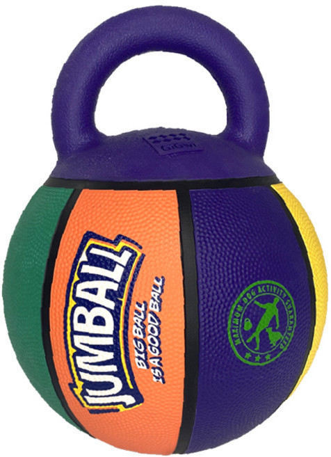 와일드독 기그위 점볼 M 중형견 대형견 강아지장난감, 1개, 줄무늬농구공