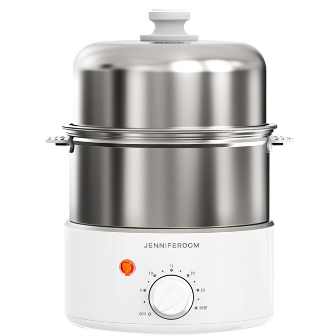 제니퍼룸 2단 스테인리스 에그보일러, JRK-EB2701SWH