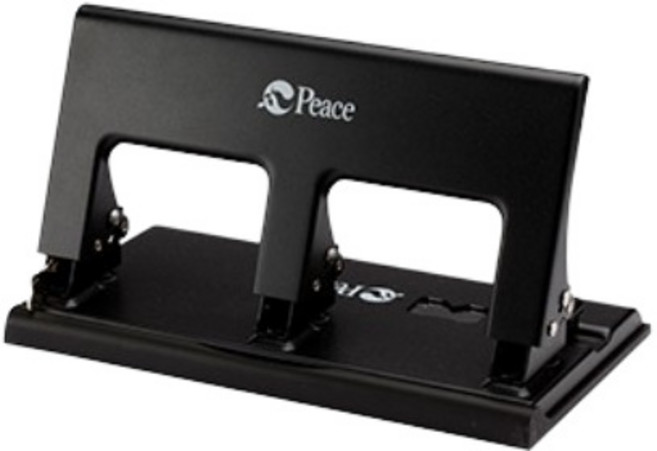 피스코리아 편한 3공펀치, 블랙, 1개