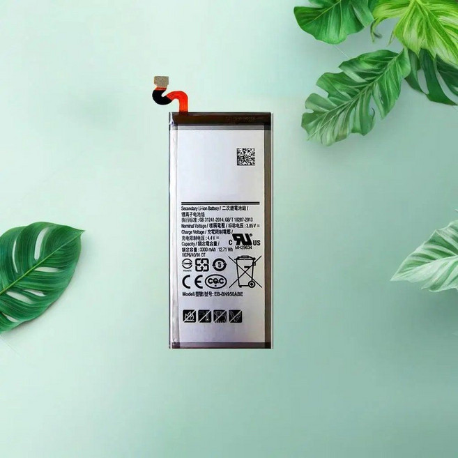 노트 8 N950 Sm-N950F N950FD N950U U1 N950W N950N N9500용 배터리 Eb-BN950ABE 3300mAh