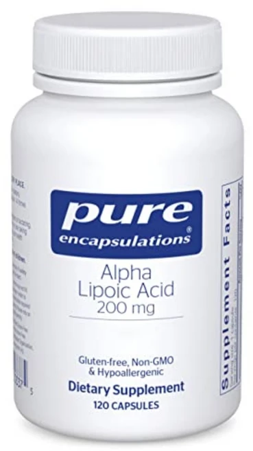 퓨어인캡슐레이션 알파리포산 ALA 알리포산 200 mg 120캡슐, 1개, 120정 - 쿠팡