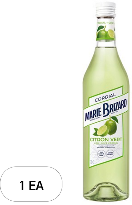 마리브리자드 라임주스코디얼 시럽, 700ml, 1개