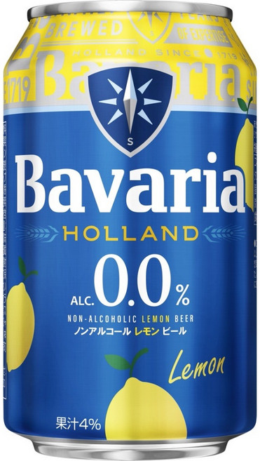 巴伐亞 Bavaria 無酒精啤酒0.0飲料, 1個, 檸檬