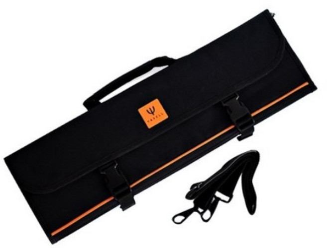 약셀 휴대용 롤백 10p 수납 칼가방, 사진 색상, 1개