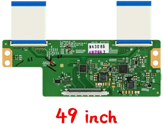 원본 6870C-0532B T-CON 보드 43 인치 49 55 TV 로직, 01 CHINA, 05 49 inch with cable