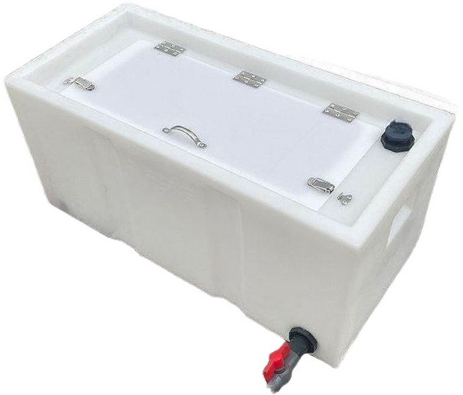 활어 물탱크 이송용 횟집 양어장 저장 이동식 수조 뚜껑, E. 수직 140L 반투명 뚜껑