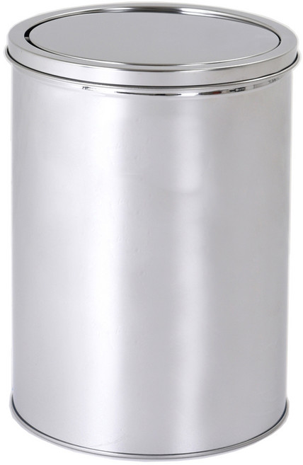 국내산 스테인레스 스윙 뱅뱅이 10L 휴지통 심플 깔끔한 쓰레기통