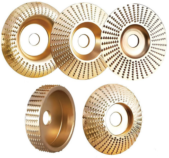 목재 연마날 목공용 그라인더날 5종 세트 평면형 사선형 라운드형 원통형 반원형 휠 디스크 컷팅휠 목공 가공 샌딩 커터 핸드그라인더날 우드카빙, 1개