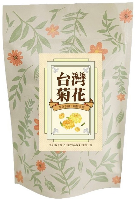 台灣菊花 台灣苗栗銅鑼杭菊 無農藥日曬 10克, 1個