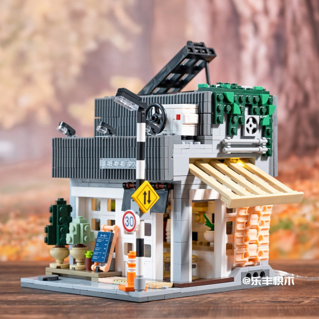 카다 c66007 + led 여름 카페 건물 모듈러, 1개