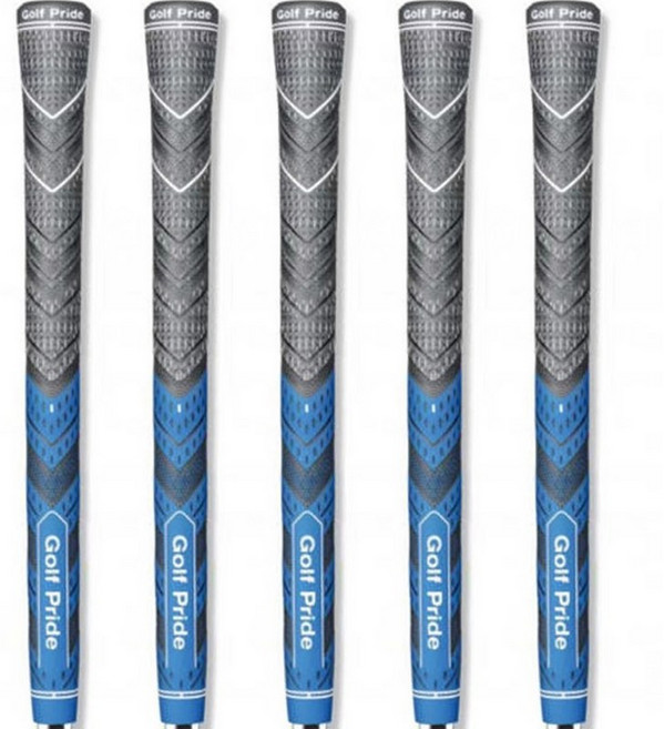 골프 프라이드 MCC PLUS4 범용 골프 클럽 그립 고무 면사 60R 표준 우드 4 10 개/세트, 10개, 블루