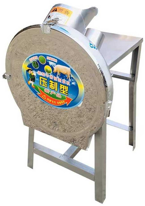 건초 사료 분쇄기 볏짚 절단기 파쇄기 잔가지 여물 짚, 1개, 5. 45mm 스텐 2500W 8날