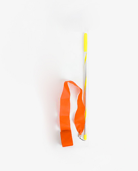 리듬체조 6색상 리본 운동회용품 학습 체육시간무용 교재, 오렌지