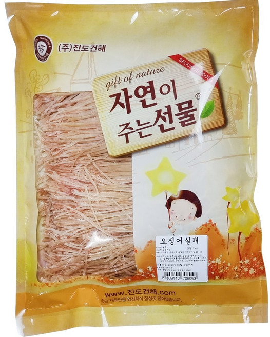 [HACCP 인증] 진도건해mall 오징어실채 최상급 주문진가공 [할인특가] (14시 이전주문 당일발송입니다!), 1kg, 1개