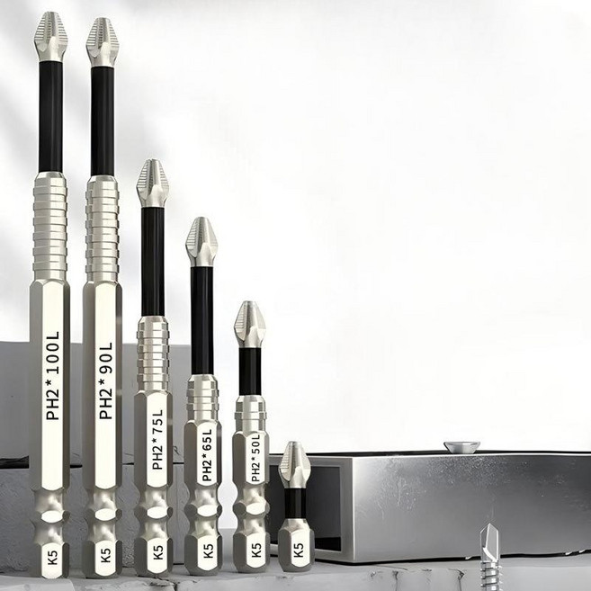 마그네틱 논슬립 충격방지 드릴비트 세트 전동드라이버, 2세트