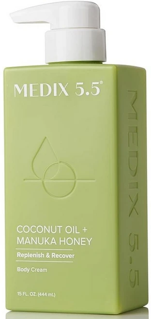 Medix 5.5 비타민 C 크림 바디 로션 및 페이스 모이스처라이저 | 여성 및 남성용 안티에이징 비타민 C 로션은 어두운 반점 주름 및 고르지 않은 피부 톤을 부드럽게 해, 6 - Coconut Oil + Manuka Honey, 444ml, 1 - 쿠팡
