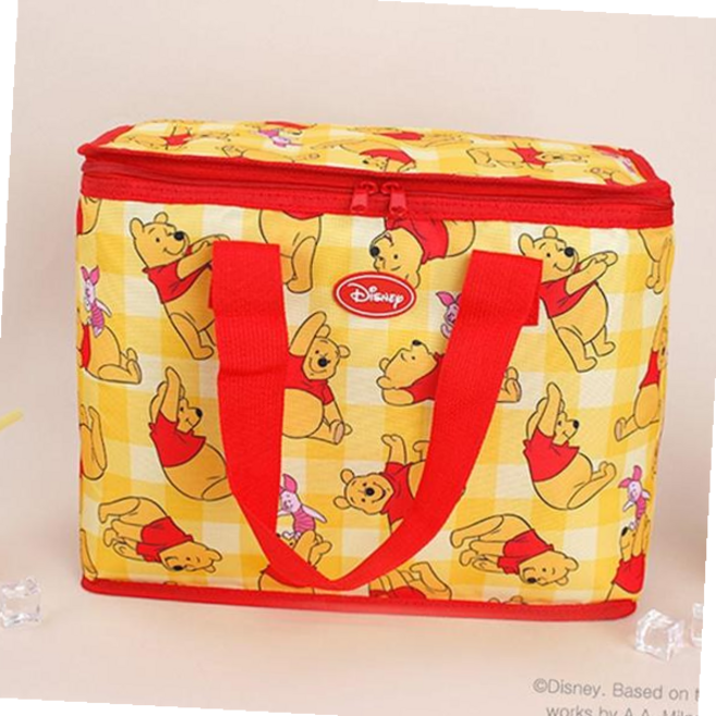 보냉런치백 위니 더 푸 곰돌이 프레시 보냉백 런치백 DS0227, 1 옐로우M, 1 옐로우M, 1개