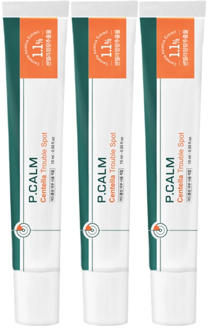 피캄 센텔라 트러블 스팟, 3개, 15ml - 쿠팡