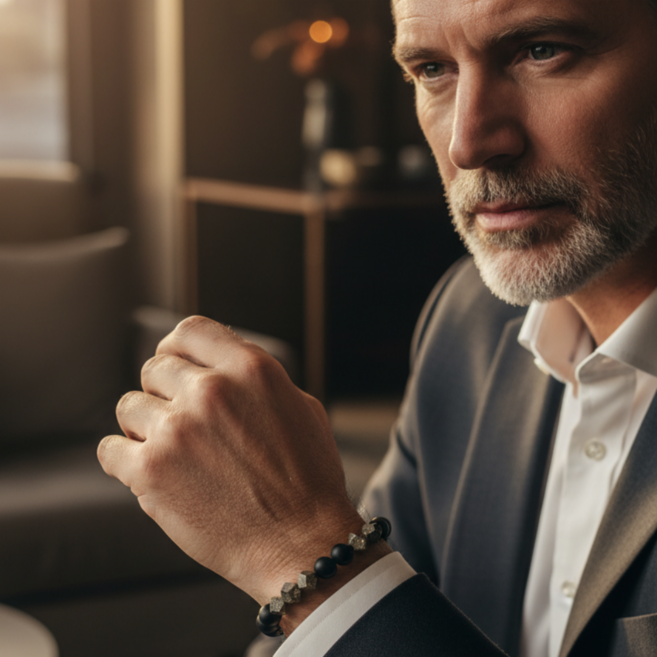 재물운 금전운 파이라이트 황철석 천연석 팔찌 사업운 행운 파워스톤