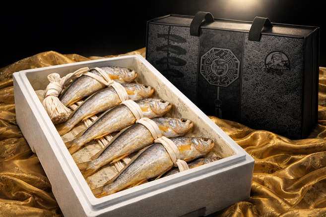 (선물세트포장)영광 법성포 자연해풍건조 보리굴비 10마리 프리미엄 왕특대(27-34cm), 법성포 건조 보리굴비10마리 (27cm)