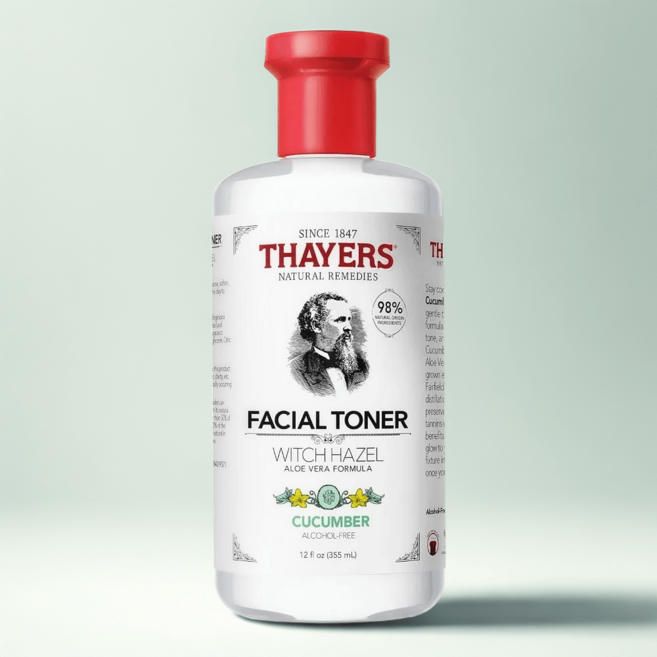 Thayers 세이어스 위치하젤 토너 cucumber 알로에베라 포뮬라 355ml, 1개