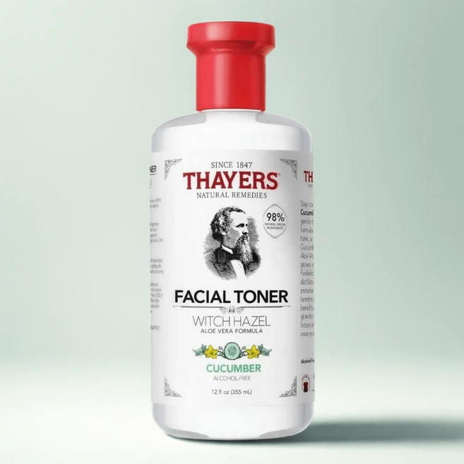 Thayers 세이어스 위치하젤 토너 cucumber 알로에베라 포뮬라 355ml, 1개 - 쿠팡