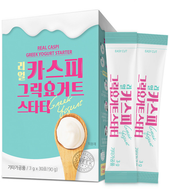 메이준뉴트리 리얼 카스피해 그릭요거트 스타터 분말, 3g, 30개입, 1개