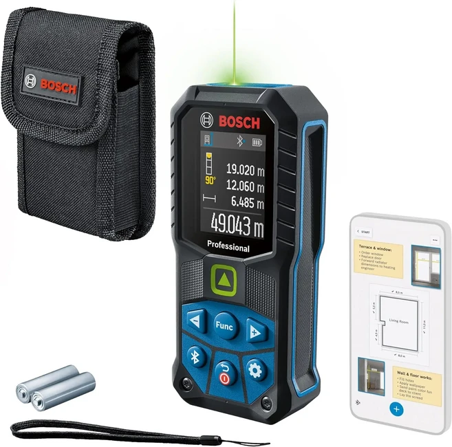 Bosch 녹색 레이저 측정 GLM 50-27 CG 거리 Ip65 Bluetooth App 원격 제어 전문 눈금자, 01 GLM 50-27 CG, 01 50m, 01 CHINA
