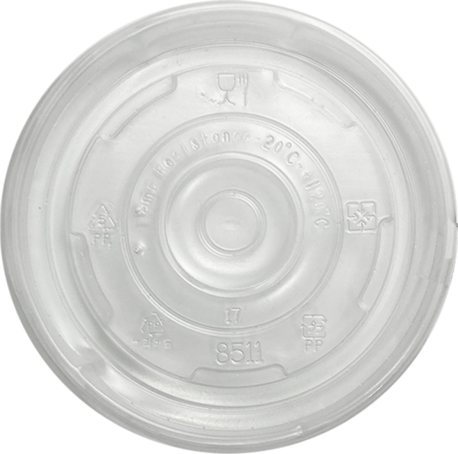 盒作社 空白紙湯杯系列 [箱購優惠] 台灣製造 紙湯碗 外帶餐盒 一次性餐盒 環保餐盒 紙, 1個, 8511平蓋(1箱600入)