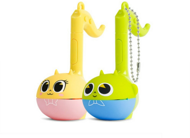 오타마톤 멜로디 신비아파트 신비 금비 미니 9.5cm 휴대용 음표 악기 장난감 오토마톤, 신비, 1개