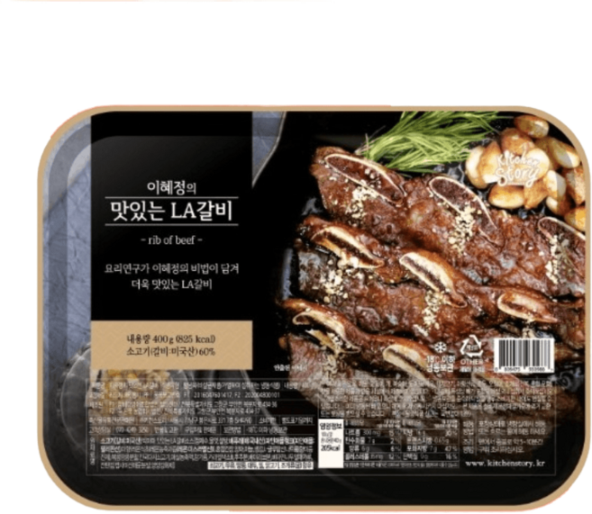 빅마마 이혜정의 아주 맛있는 LA갈비, 7개, 400g