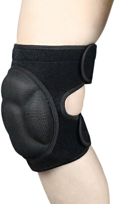 벨크로 딥쿠션 스포츠 무릎보호대 일체형 헬스 크로스핏 등산