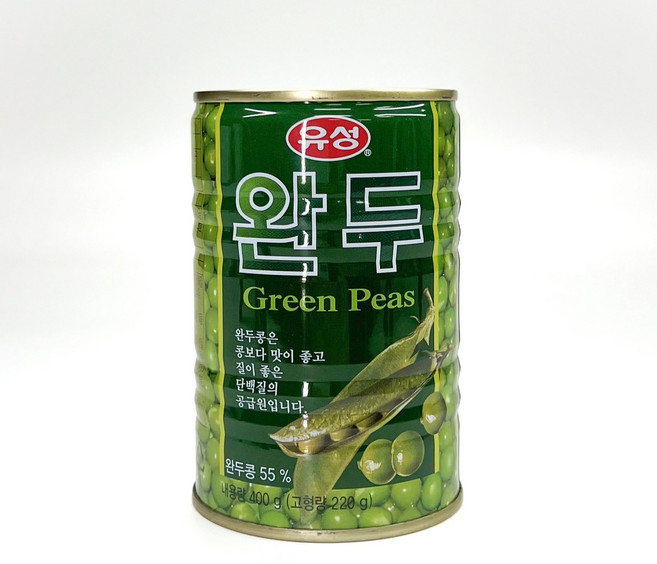 완두콩 완두캔 완두통조림 220g 1박스 24개입, 24개, 400g