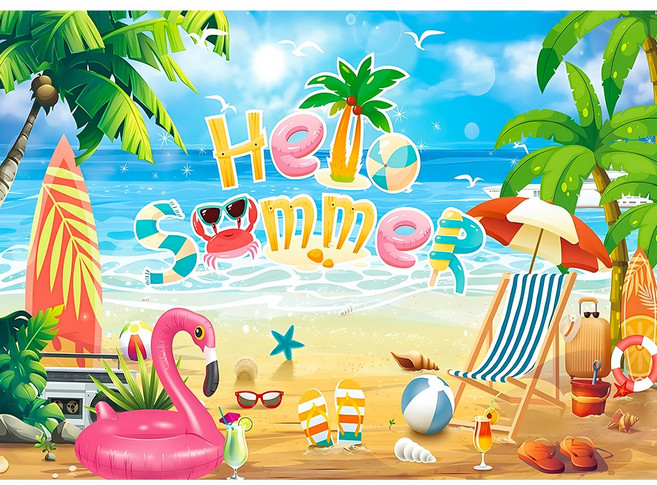 태쓰 어린이집 유치원 행사 현수막 배너 플래카드 학예회 크리스마스 현수막 특대형 240*180, 바다