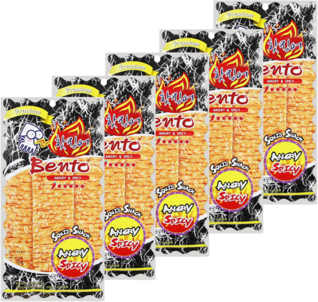 벤토 앵그리 앤 스파이시 어포, 12g, 5개