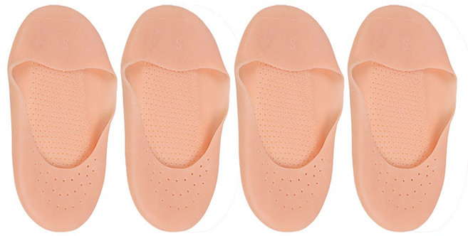 아띠꼴로 실리콘 각질제거 뒤꿈치 보습 양말 덧신 쿠션