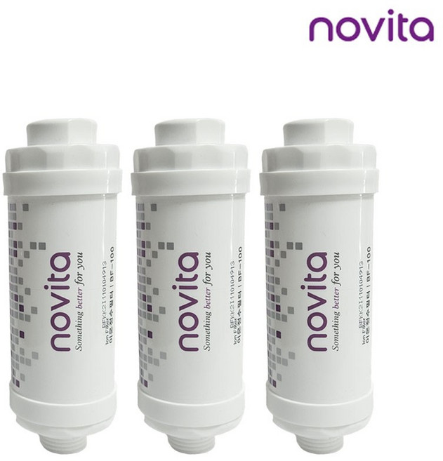노비타 비데 이온정수 필터, BF-100, 3개