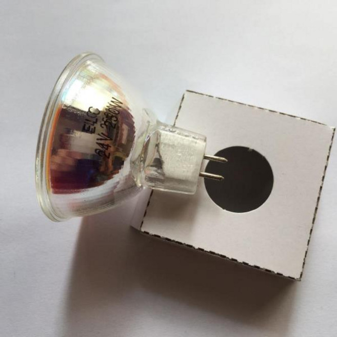 ELC 24V250W 할로겐 전구 HLX 64653 PH 13163 24V 250W GX5.3 램프 현미경 프로젝터 조명 ​​대체, 한개옵션1