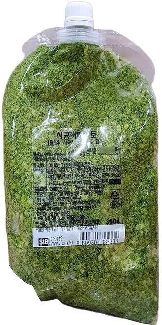 시금치페스토 500g 냉동식품 샐러드드레싱 파스타재료, 1개