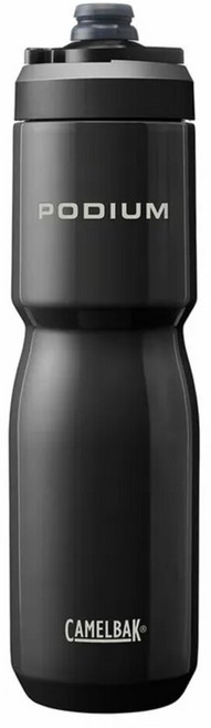 CAMELBAK Podium 競速真空保冰單車水瓶 曜石黑, 1個, 1L, NA