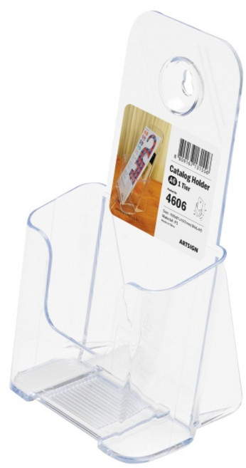 카탈로그꽂이 A6(1단) 4606 책자 정보안내 109x81x197 (mm) 1개입, 10개