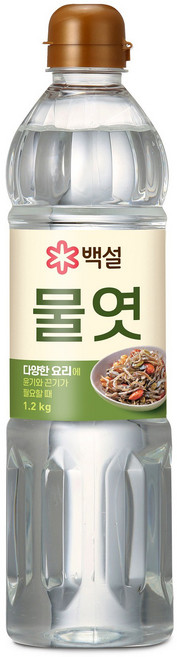백설 물엿, 6개, 1.2kg