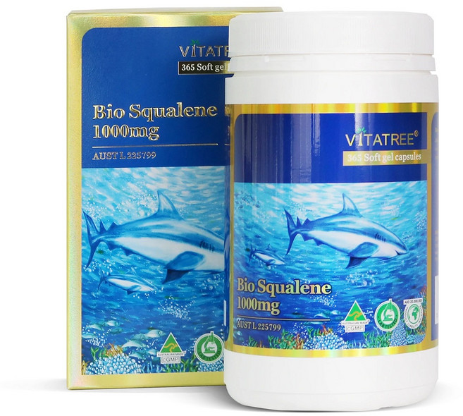 호주 비타트리 스쿠알렌 1000mg 365정, 1개