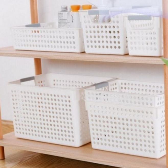 팬트리 양념통 정리함 소형 칸막이 플라스틱바구니 소품 바스켓 수납 간식